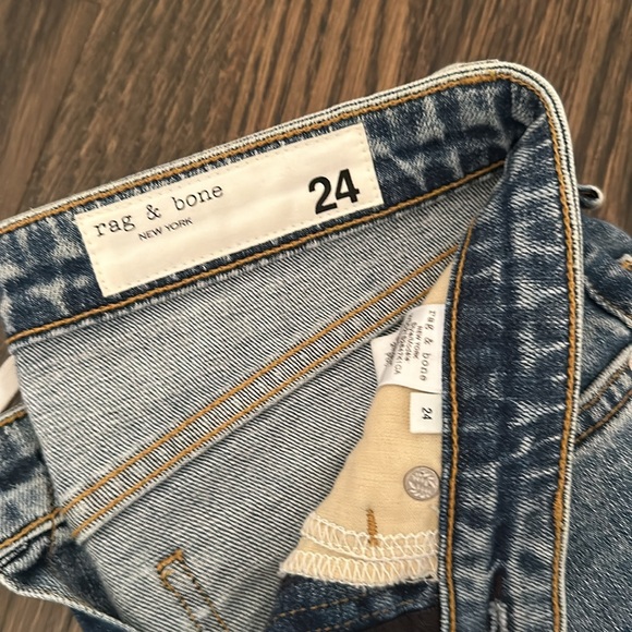 Rag & bone Nina high rise ankle cigarette 24 Calypso 1 - Picture 2 of 3